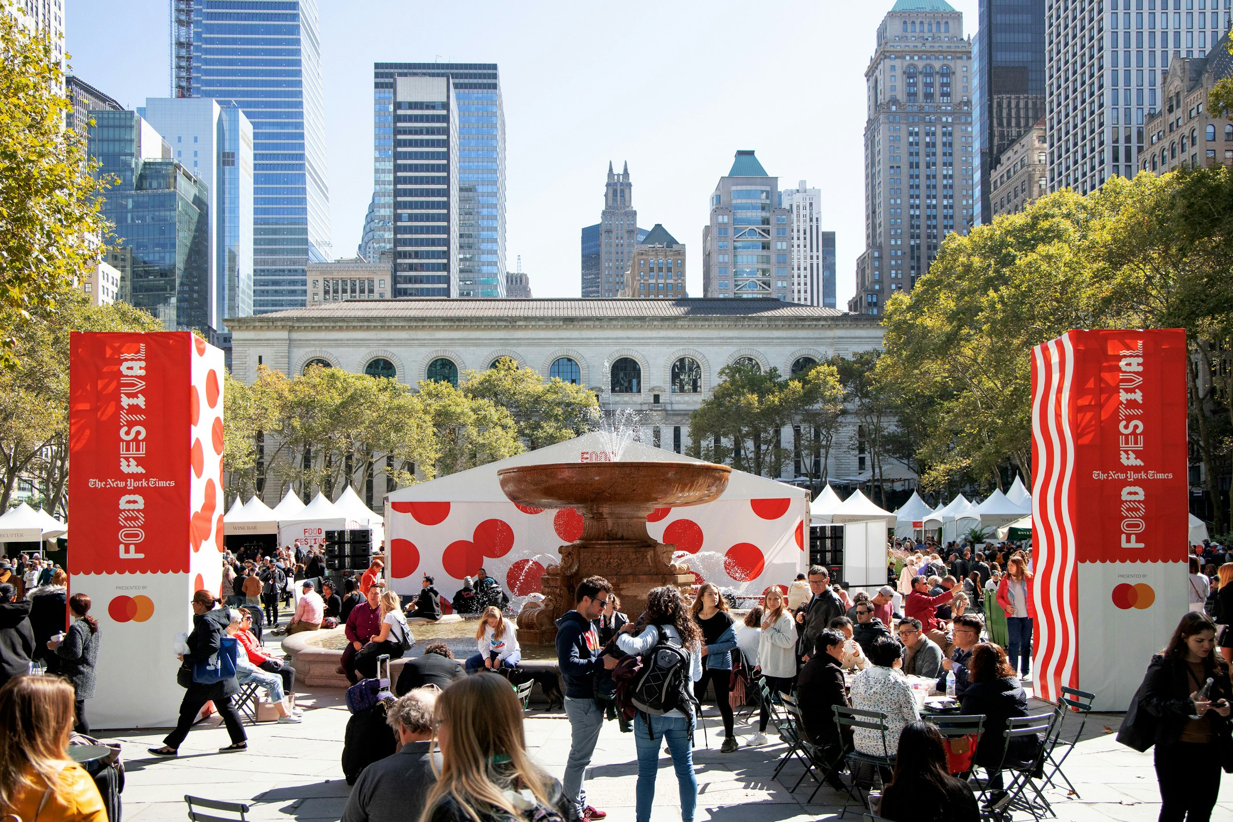 The New York Times The New York Times Food Festival — Base Design