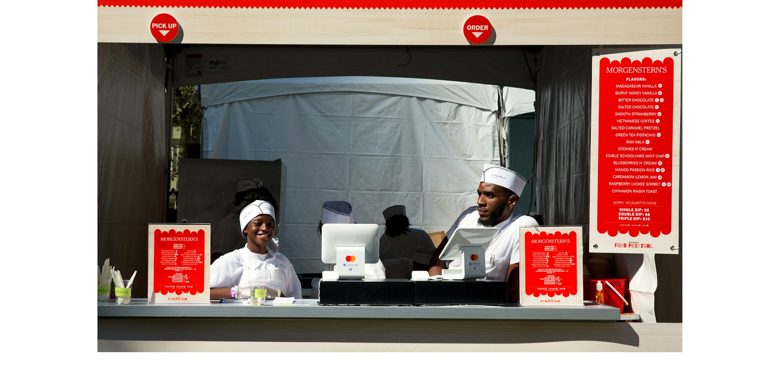 The New York Times The New York Times Food Festival — Base Design