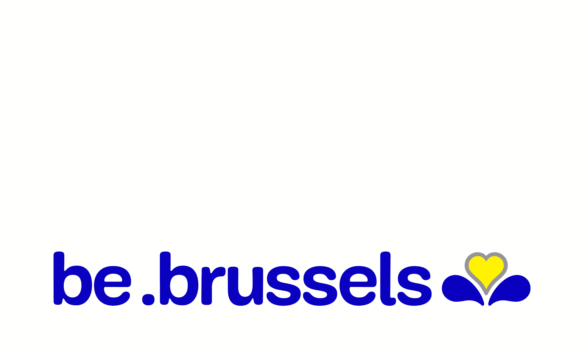 A gif of be brussels visual identity