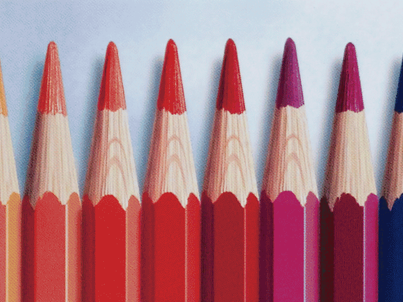 Animation of Pencils from Caran d'Ache