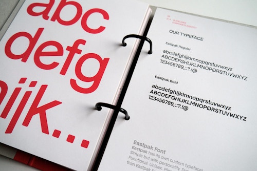 Eastpak opened brandbook