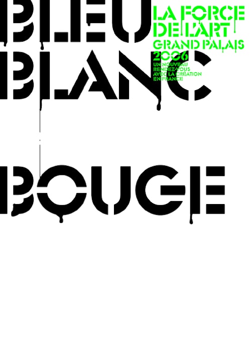 A visual designed for Grand Palais communication campaign