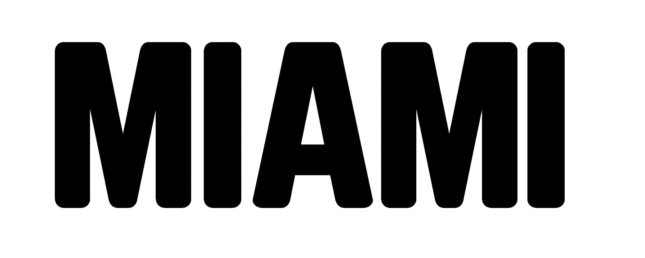 Animation of the logo made for the Miami Art Museum