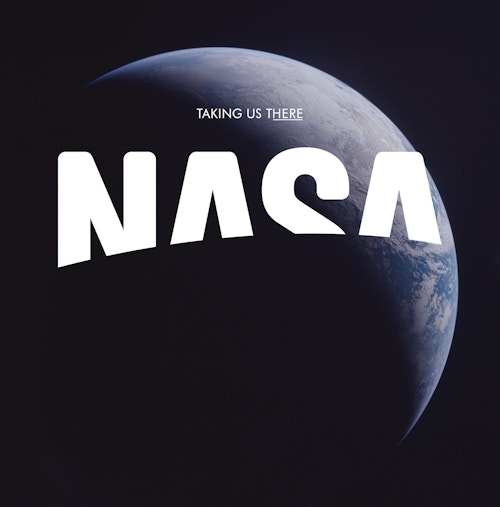 The third version of the logo designed for Nasa
