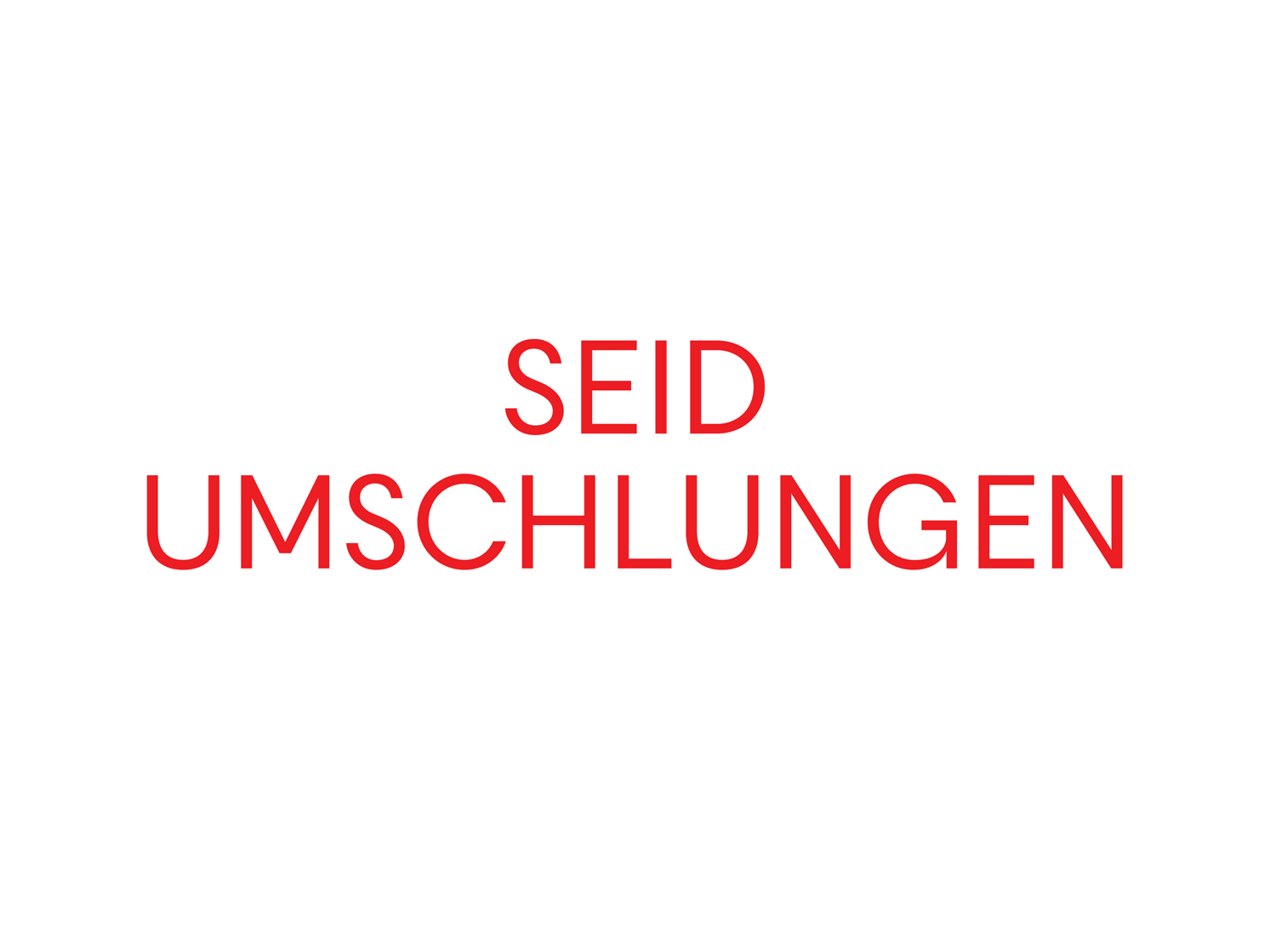 Animation of the logo designed for Ruhrtriennale