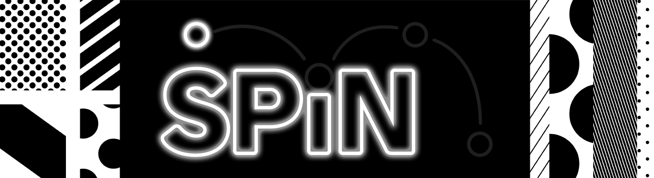 Animation of the logo designed for Spin