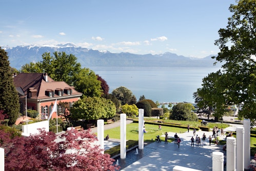 Top view of The Olympic Museum